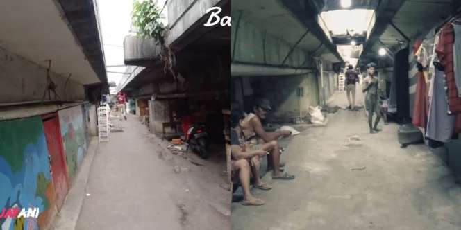 Penampakan Perkampungan di Bawah Kota Jakarta, Pintu Masuk Kayak Lubang Semut tapi Dalamnya Ada Mushola hingga Sekolah