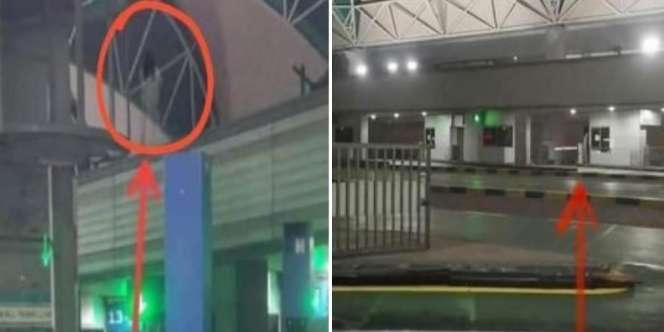 Terlihat Jelas Penampakan Sosok Putih Berambut Panjang Berkeliaran Sendirian di Bangunan Tua Berusia 99 Tahun
