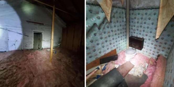 Bak Film Horor, Pria Ini Temukan Celah Kecil Mirip Pintu Mini di Loteng Rumah Barunya, Pas Dicek Terkejut Ternyata di Dalamnya...