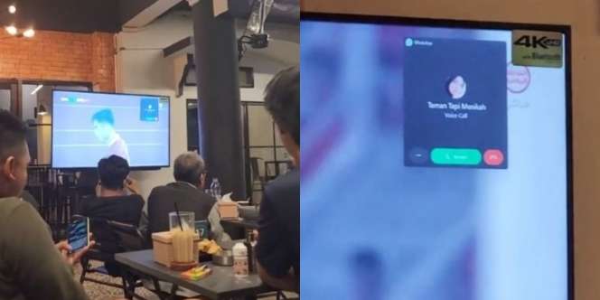 Lagi Seru Nobar Indonesia Vs Argentina, Tiba-Tiba Muncul Notif Video Call Ayang di Layar, Nama Kontaknya Bikin Ngakak Satu Kafe