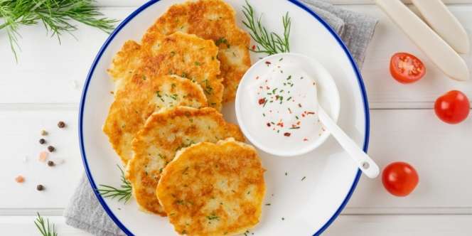 Bikin Pancake Gurih dari Kentang, Camilan Simpel Bikin Kenyang