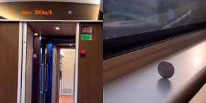 Kecanggihan Kereta Cepat Jakarta-Bandung, Melaju 300 Km/jam Tapi Minim Getaran, Koin Bisa Berdiri Stabil