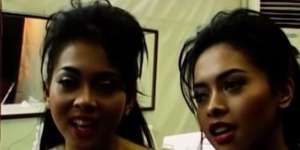 Potret Lawas Syahrini dan Aisyahrani, Dandanannya Menor Ciri Khas Bibir Merah Merona, Sempat Jadi Duo Dangdut Hits