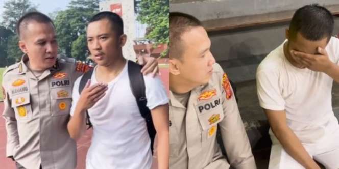 Momen Haru Casis Polda Jabar Dapat Kabar Duka Ayahnya Meninggal saat Jalani Tes, Bikin Hati Terenyuh