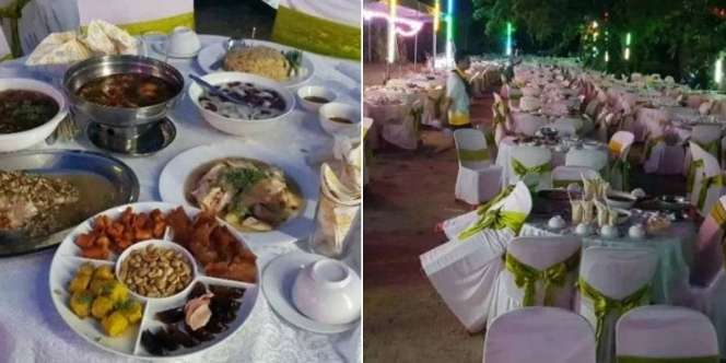 Pemuda Gelar Makan Malam Mewah di Kuburan, Sediakan 200 Meja Habis Rp103 Juta, Alasannya Bikin Istigfar