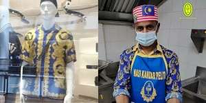 Viral Kemeja Mewah Versace Rp18 Juta Mirip Seragam Pelayan Restoran