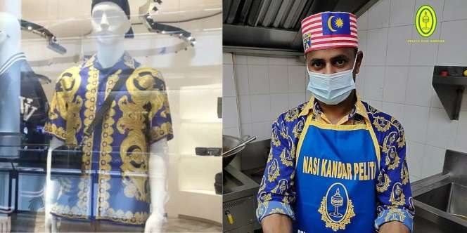 Viral Kemeja Mewah Versace Rp18 Juta Mirip Seragam Pelayan Restoran
