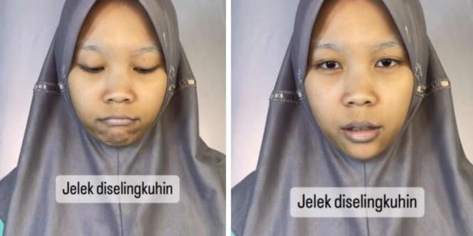 Transformasi Makeup Gadis Berwajah Kucel yang Takut Diselingkuhi, Berubah Flawless dan Cantik Maksimal