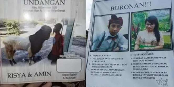 6 Potret Undangan Pernikahan Bikin Gagal Paham, Harus Mikir Dua Kali!