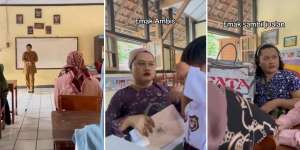 Parodi Suasana Pembagian Rapor Jika yang Hadir Emak-Emak, Ternyata Relate Banget dengan Kehidupan Nyata