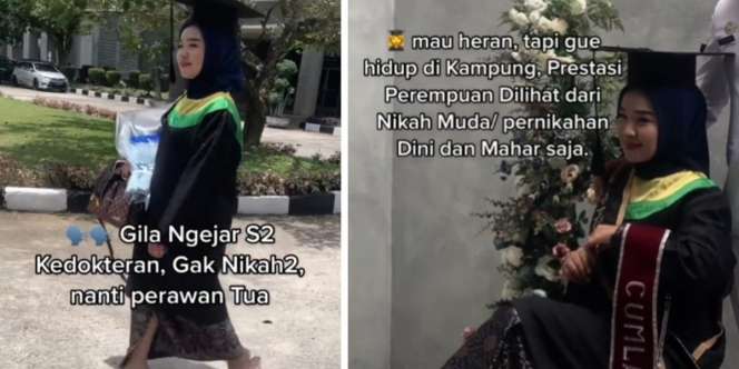 Curhat Cewek Lulusan S2 Kedokteran Dicap Perawan Tua: Di Kampung Wanita Dianggap Berprestasi Kalau Nikah Muda