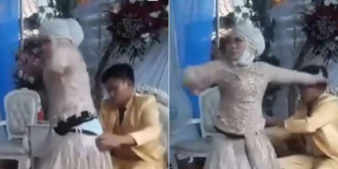 Kondangan Horor! Mempelai Wanita Disebut Kesurupan, Gaun Pengantin Sampai Hampir Lepas