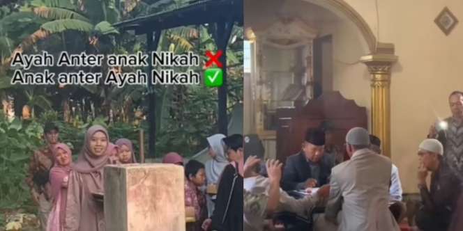 Momen Haru Anak Antar Ayahnya Menikah Lagi setelah 15 Tahun Menduda: Kalau Foto Enggak Berdua Lagi