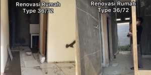 Rumah Mungil Tipe 36 Ini Direnovasi Bak Hotel Berbintang, Desainnya Bukan Kaleng-kaleng!
