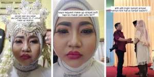 Sewa MUA Berpengalaman 32 Tahun, Pengantin Kecewa Habis 25 Juta Buat Riasan Zonk: `Jangan Ajari Aku Sabar`