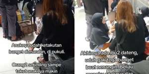 Viral Video Ibu Tega Pukuli Anaknya di Tempat Umum Gegara Ketinggalan Kereta