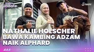 Nathalie Holscher Bawa Kambing Adzam Naik Alphard