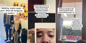 Cerita Sedih Pengantin Wanita Gelar Pernikahan Tanpa Tenda dan Pelaminan Gegara MUA Mangkir dan Tidak Tanggung Jawab