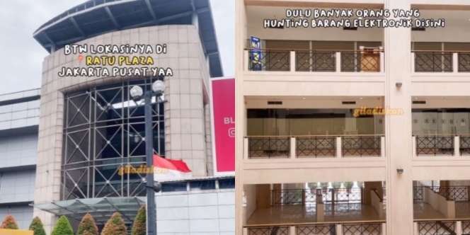 Dulu Jadi Pusat Berburu Elektronik Ibu Kota, Begini Suasana Mal Ratu Plaza yang Kini Sepi Pengunjung