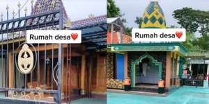 Viral Rumah Mewah Bak Istana Keraton di Kampung, Dikira Milik Pejabat Ternyata Kuli Bangunan, Ini Potretnya