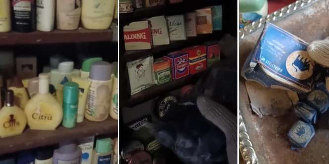 Penampakan Toko Jadul Tutup Selama 40 Tahun, Isinya Masih Lengkap, Salfok Sama yang Warna Biru Buat Obat Gondongan