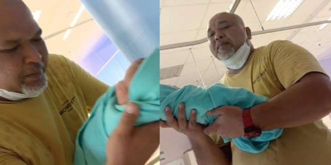 Momen Haru Suami Gendong Putri Pertama setelah 15 Tahun Menanti, 'Banyak yang Tanya Anak atau Cucu'