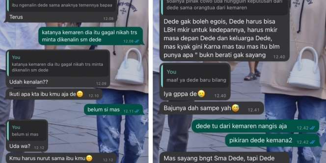 Chattingan WA Paling Mengharukan: Ceweknya Dijodohkan dengan Polisi, Respons Karyawan Pabrik Ini Bikin Netizen Mewek, Endingnya Mengejutkan