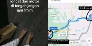 Viral Wanita di Depok Nyaris Diculik Ojol, Nekat Loncat dari Motor Tak Sadar Dibawa Kabur sampai 26 Km