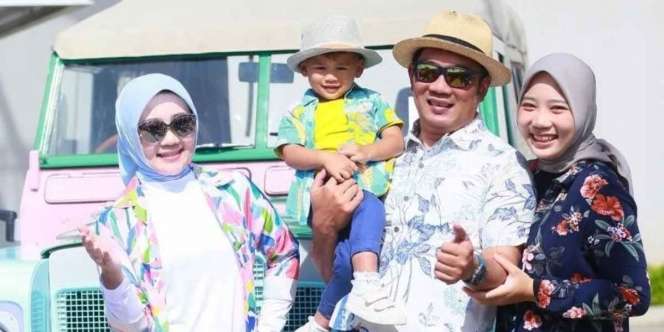 Kocak, Putra Kecil Ridwan Kamil Tiap Mau Mandi Nyanyikan Lagu Slank