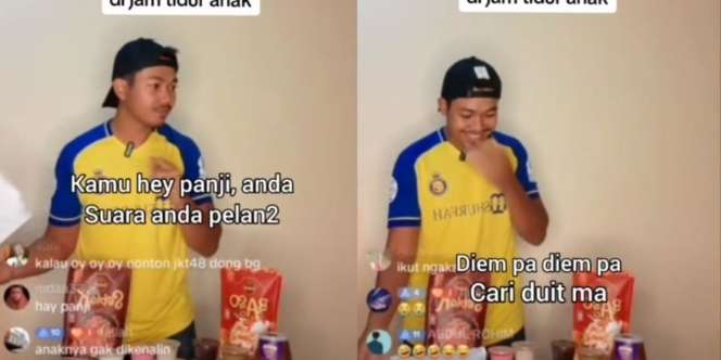 Pria Ini Live TikTok Tengah Malam, Tiba-Tiba Terdengar Suara Wanita yang Bikin Semua Penontonnya Ngakak