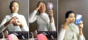 Viral! Tiga Jam Pengantin Wanita Makeup Wajah Sendiri Saat Akad Nikah, Hasilnya di Luar Dugaan