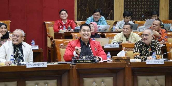 DPR Setujui Anggaran Kerja Kemenpora 2024 Sebesar Rp2 Triliun