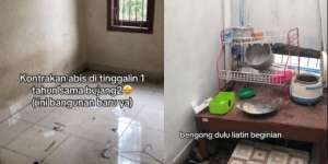 Nyesek Banget! Bikin Kontrakan Baru, Disewa Setahun oleh Bujangan, Kondisi Langsung Memprihatinkan seperti Kapal Pecah