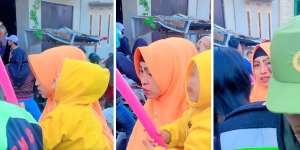 Alis Setengah Jadi Emak-Emak Pas ke Pasar Ini Bikini Ngakak, Netizen: Sudah Digambar Lupa Warnai