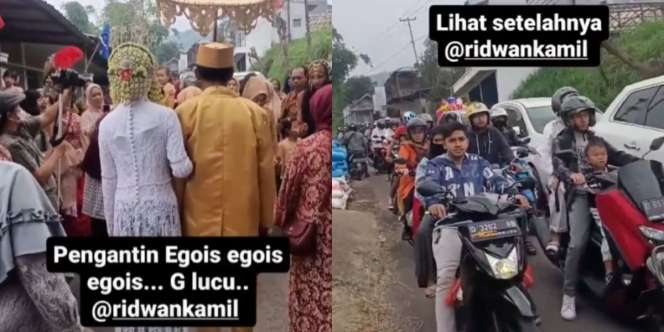 Viral Pengantin di Cijengkol Gelar Hajatan Disebut Egois, Menutup Jalan Umum di Hari Kerja hingga Antrean Kendaraan Mengular Panjang