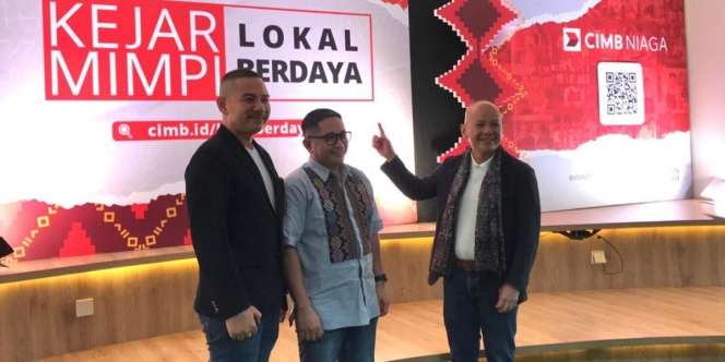 Inisiasi Kejar Mimpi Lokal Berdaya, CIMB Niaga Targetkan Kredit UMKM Tumbuh Doble Digit di 2023
