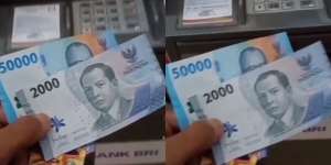 Viral Tarik Uang Rp100 Ribu Keluarnya Pecahan Rp50 dan Rp2 Ribu, Begini Penjelasan BRI