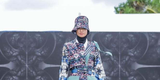 Pesona Wastra Nusantara di Lombok International Modest Fashion Festival