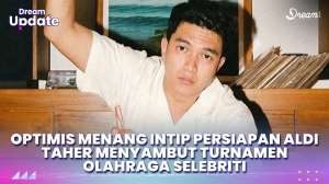 Aldi Taher Yakin Menang di Turnamen Olahraga Selebriti