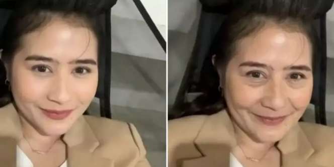Seleb Ikutan Tren Filter Aged di TikTok, Wajah Prilly Latuconsina Berubah Jadi Nenek-nenek 