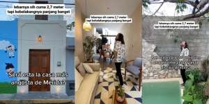 Room Tour Rumah Unik yang Lebarnya Cuma 2,7 Meter: Dalamnya Panjang Banget, Ada Area Outdoor hingga Kolam Renang