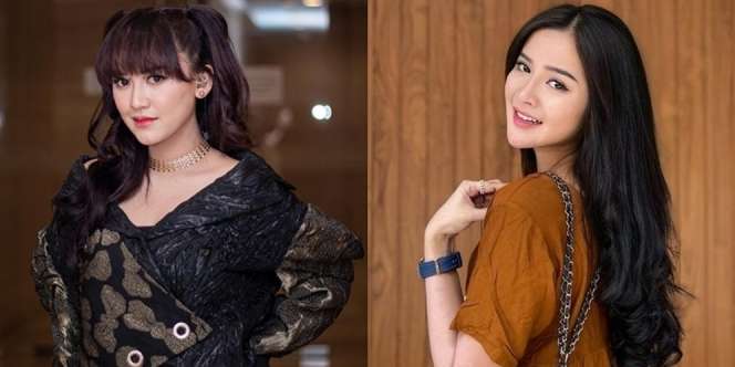 Adu Gaya Bella Bonita dan Happy Asmara Tanpa Makeup, Cantik Mana?