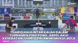 King Abdel Akui kehebatan Thariq Halilintar dalam Memukul Bola
