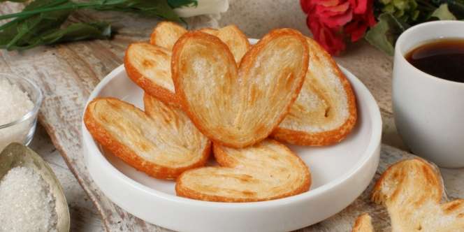 Bikin Palmier Puff Pastry Cuma 4 Bahan, Rasanya Mirip Snack Legendaris