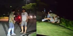 Salah Pilih Lawan! Ugal-ugalan di Jalan Ngamuk Saat Ditegur, Ternyata Berhadapan dengan Atlet MMA, Begini Endingnya