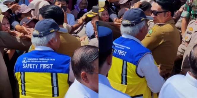 Tingkah Kocak Menteri PUPR Peluk Ridwan Kamil dari Belakang: Jadi Ingat Teletubies!