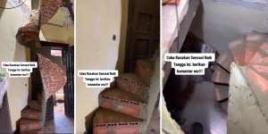 Desain Tangga di Rumah Belum Jadi Ini Malah Bikin Pusing dan Mual Penghuninya, Lengkungannya Ekstrem Seperti Daun Kering