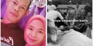 Momen Haru Wanita Peluk Kuburan Calon Suami Sehari Jelang Akad, Majelis Halal Berubah Jadi Majelis Tahlil