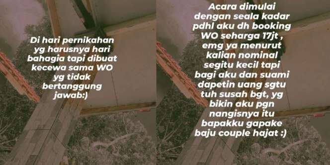 Nyesek! Pernikahan Nyaris Batal Gegara Ditipu WO, Nangis Lihat Dekorasi dan Baju Tak Sesuai