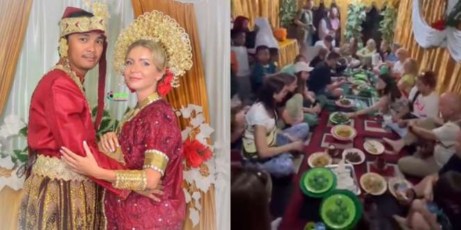 Viral Gadis Polandia Nikah dengan Pria Sinjai, Keluarga Bule Datang Duduk Lesehan Jadi Sorotan